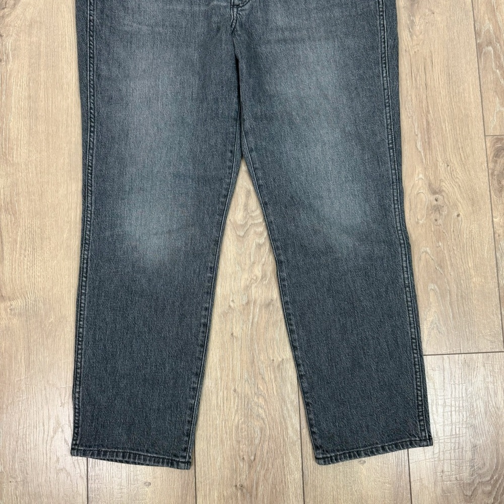 NWT Wrangler Walker 677 High Rise Slim Jeans Gray Wash Denim Size 34 x 28 - Picture 5 of 11